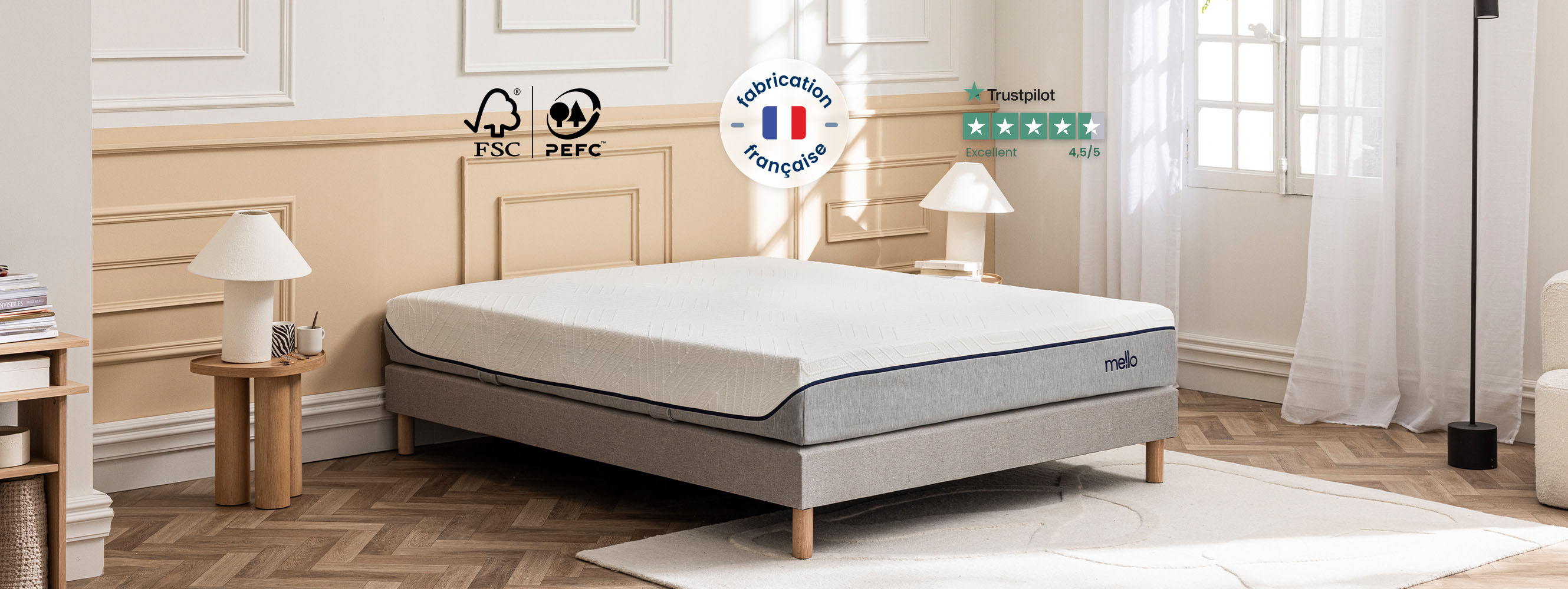 Sommier tapissier de Mello Matelas