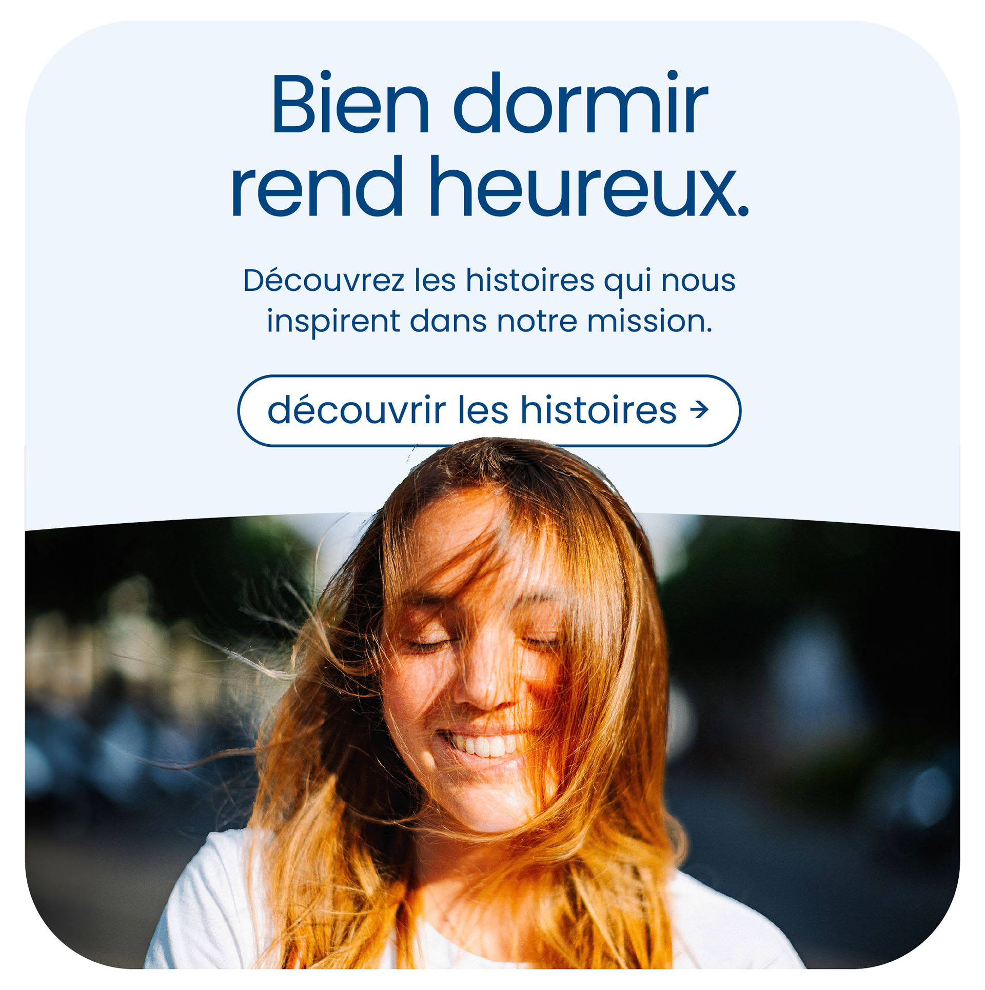 Bien dormir rend heureux