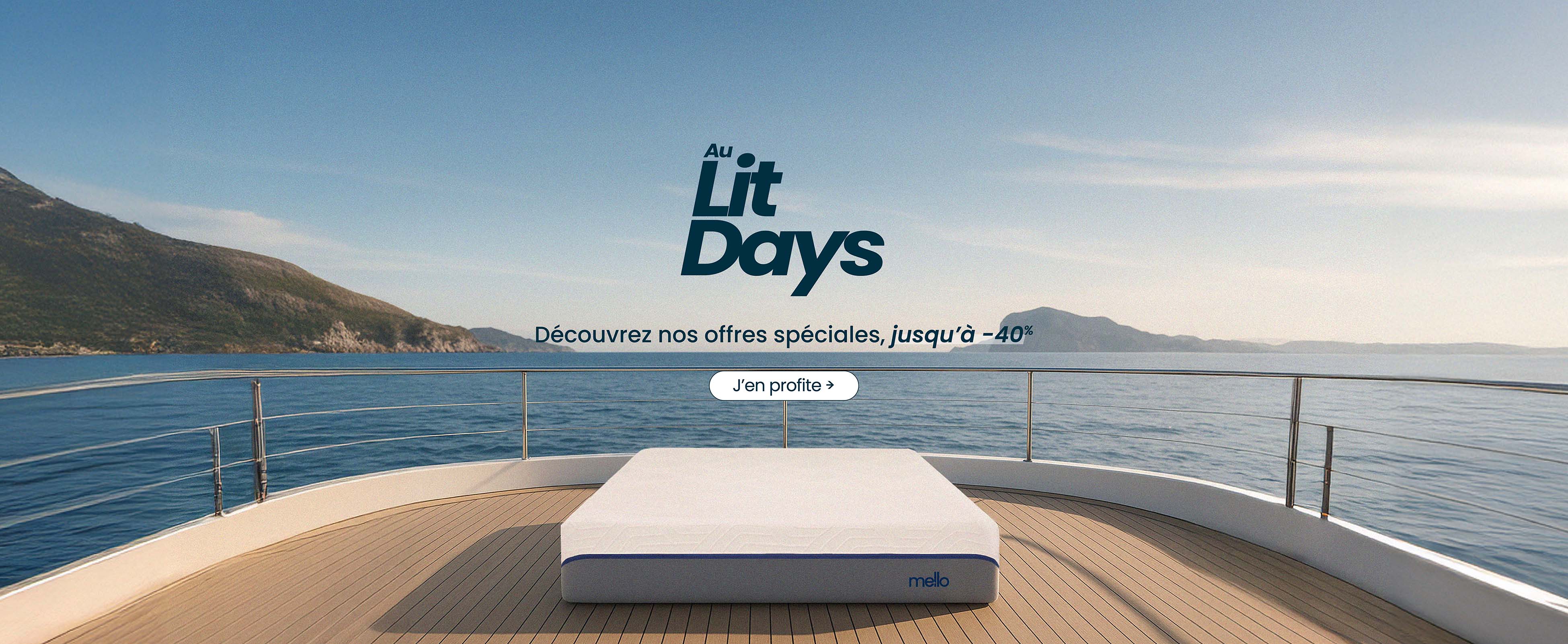 Au Lit Days mello matelas