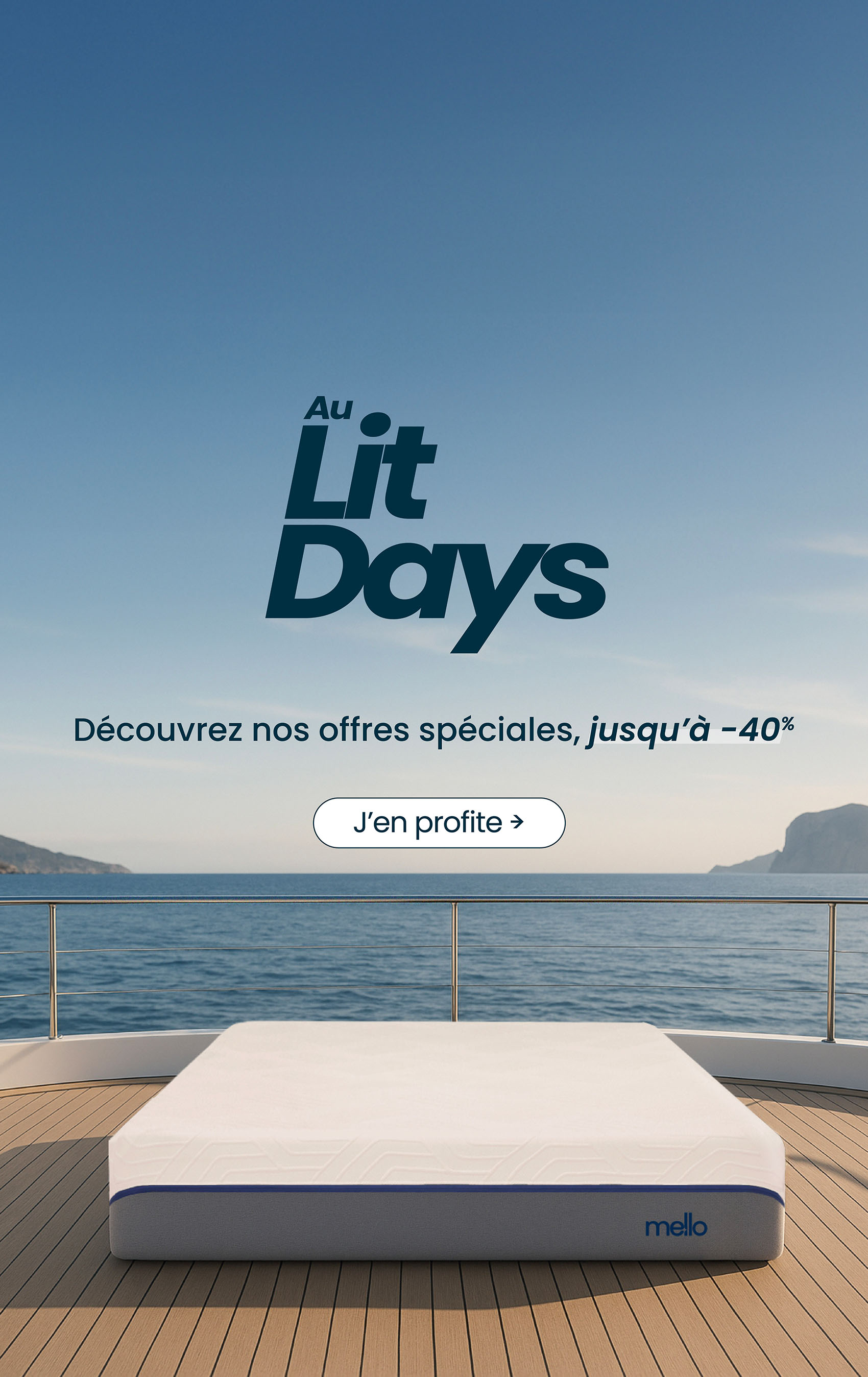 Au Lit Days mello matelas