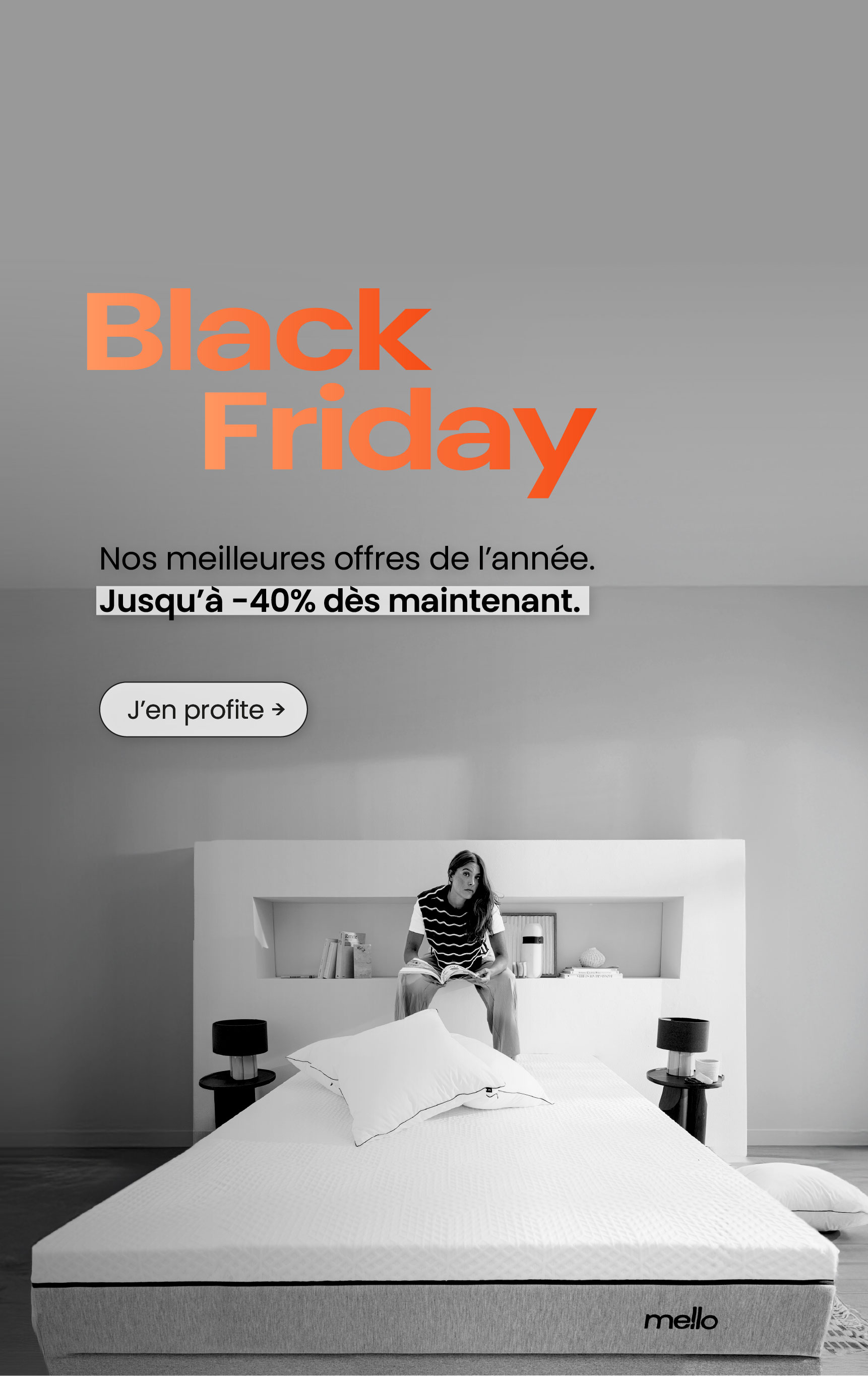 Black November - promotions Mello Matelas