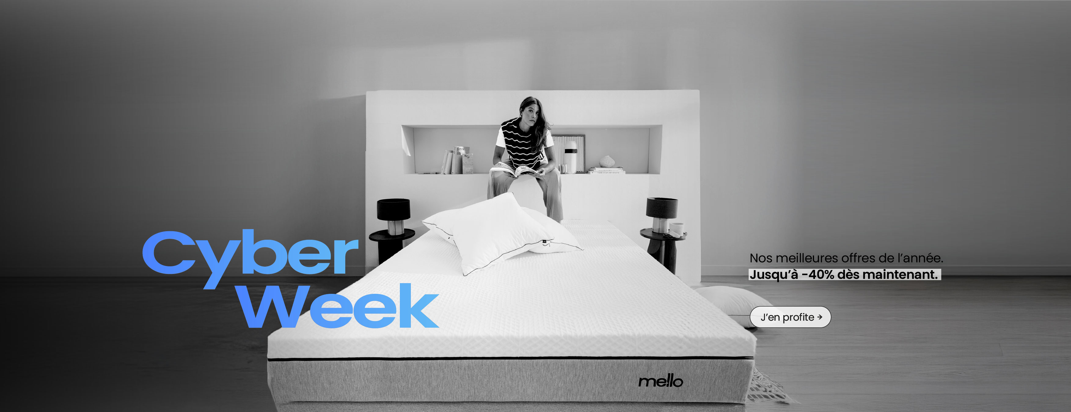 CyberWeek - promotions Mello Matelas