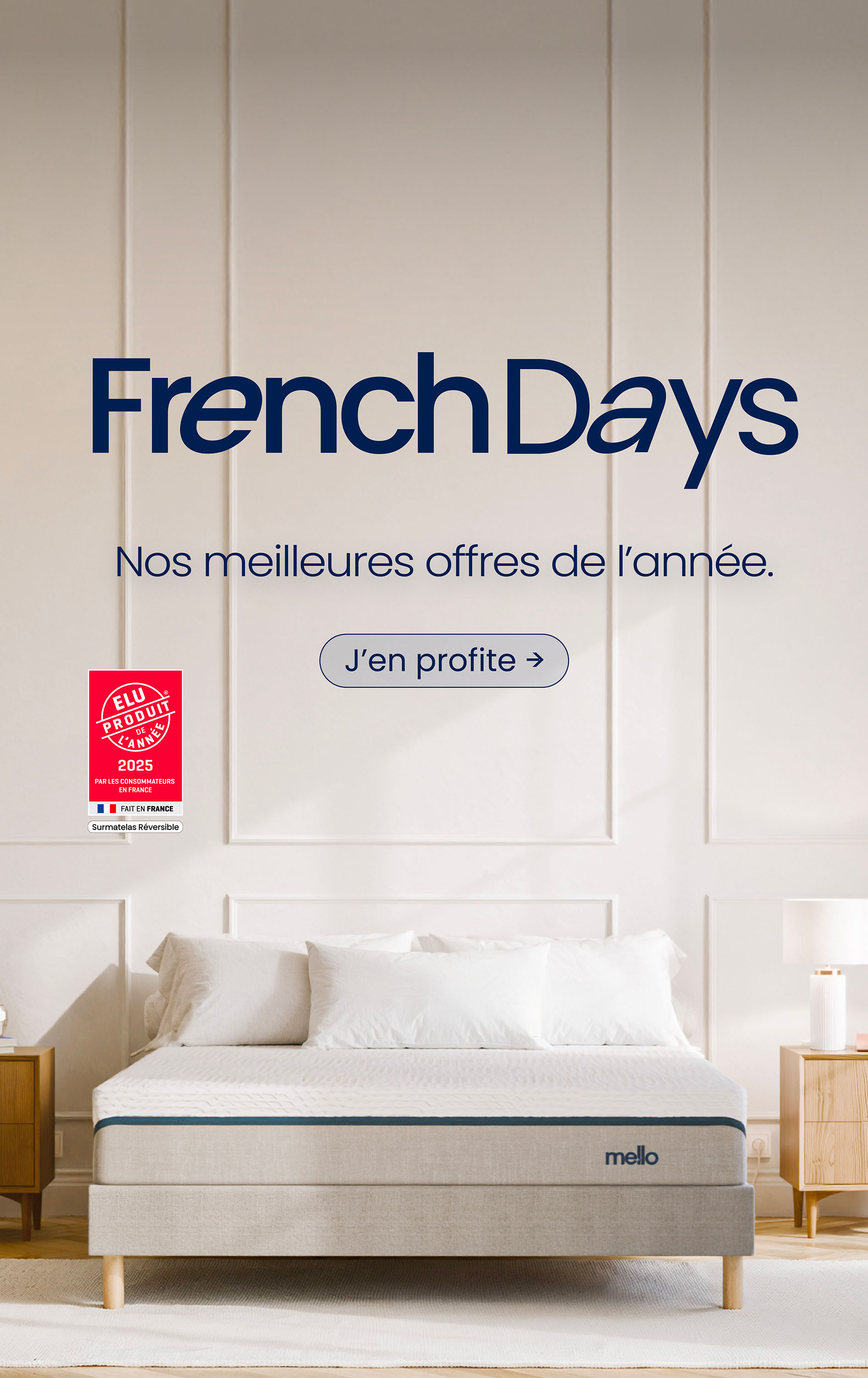 Promotion mello matelas