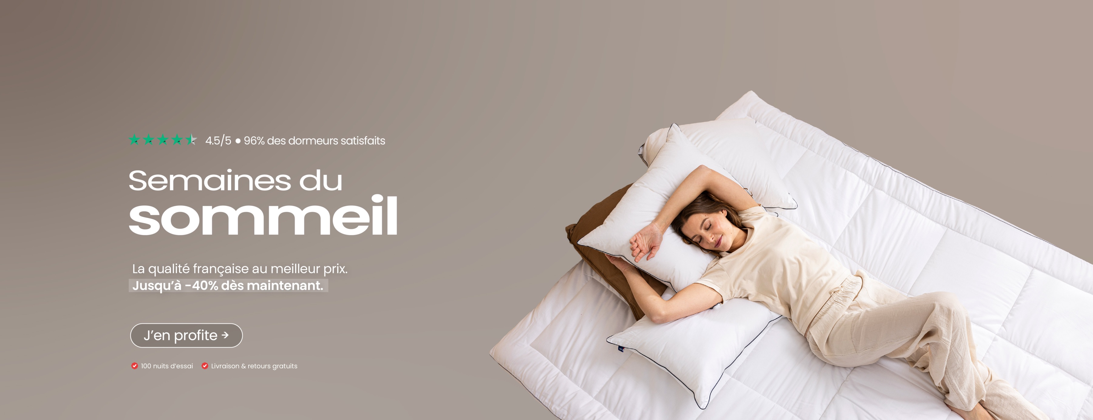 Semaines du sommeil - Mello Matelas