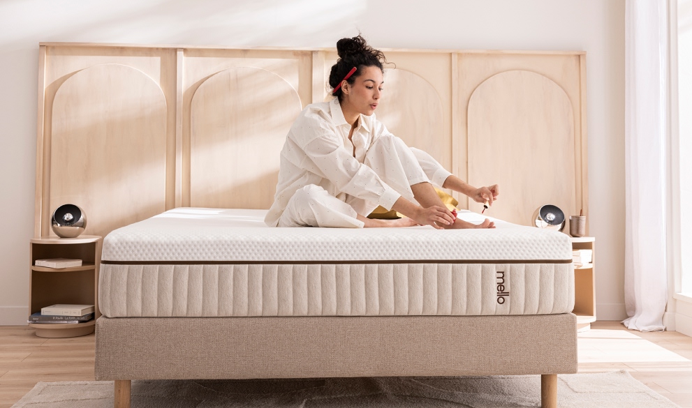 Matelas à ressorts ensachés confortable pour toutes les morphologies