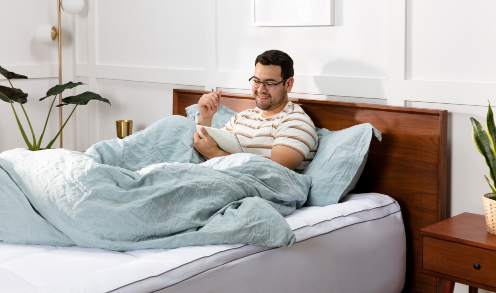 Surmatelas 1 personne à mémoire de forme