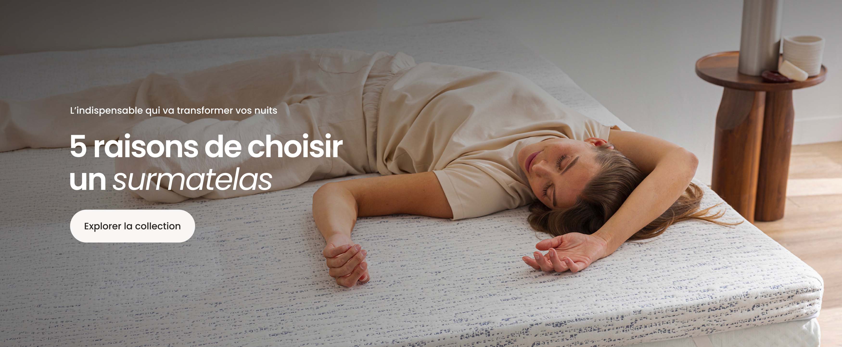5 raisons de choisir un surmatelas