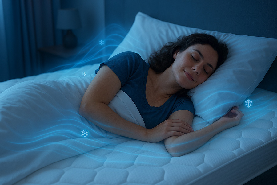 utlité surmatelas rafraichissant