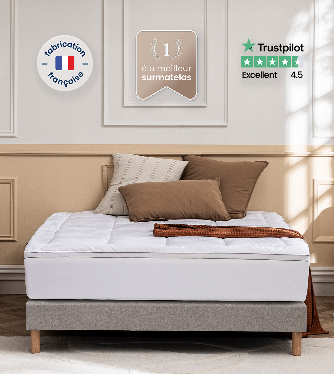 surmatelas Duo de Mello Matelas