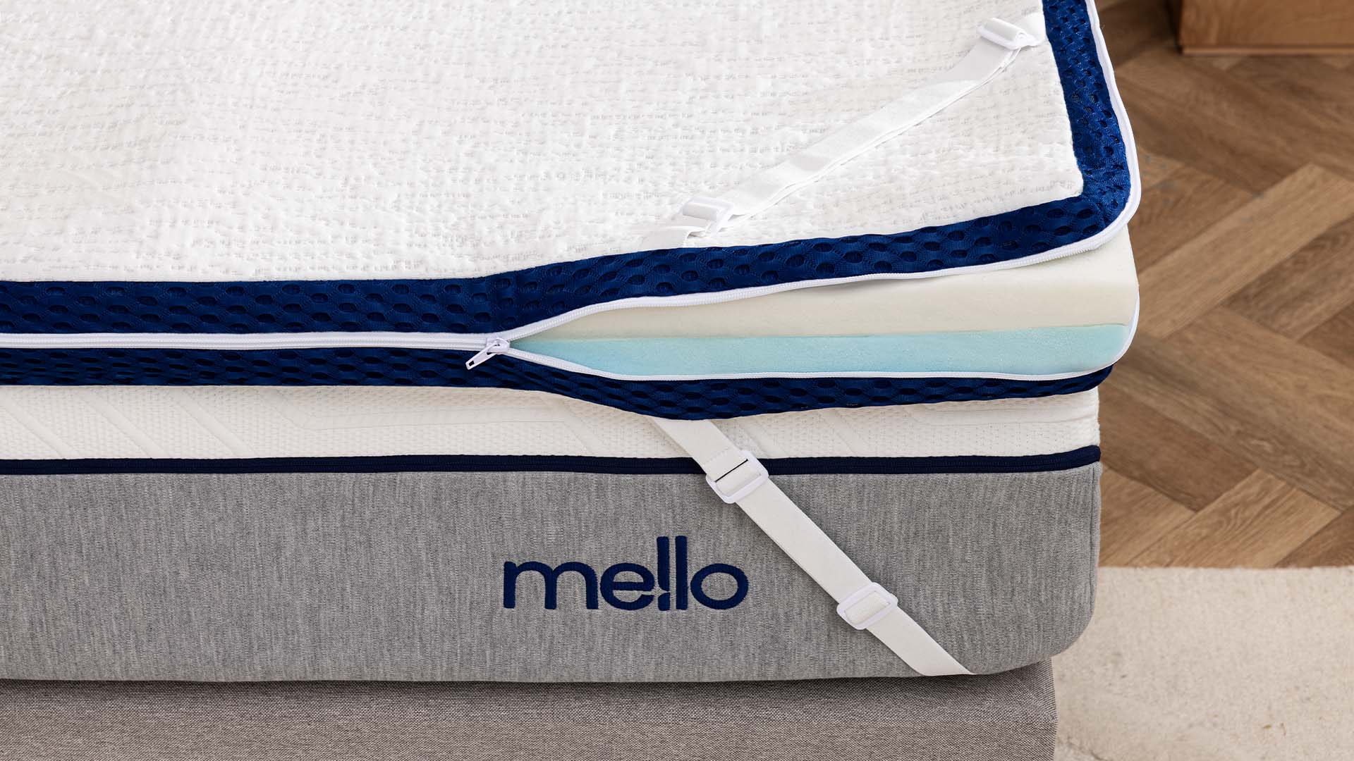surmatelas mello réversible