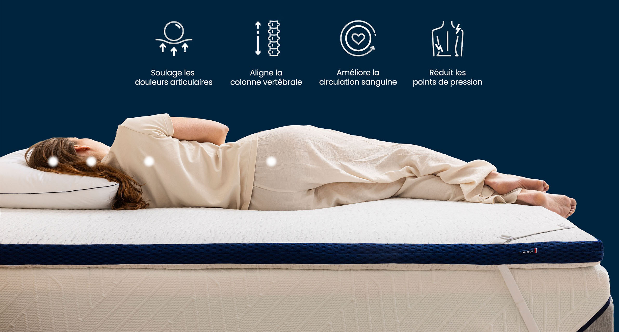 Surmatelas haut de gamme